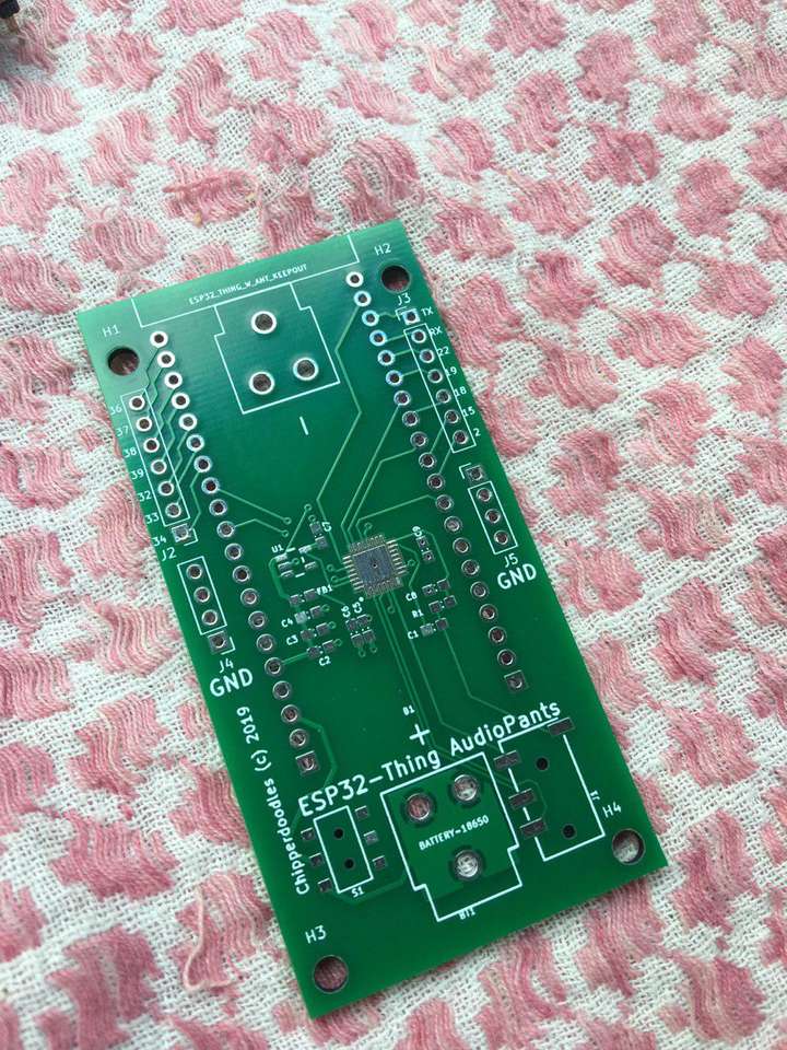 first revision of pcb